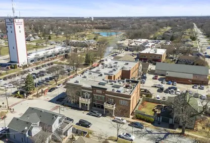 overview of downtown Frankfort
