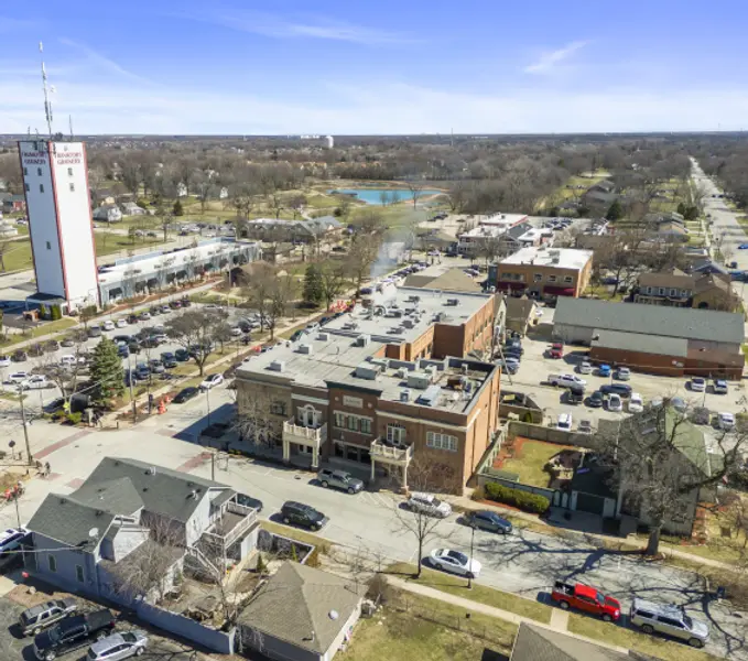 overview of downtown Frankfort